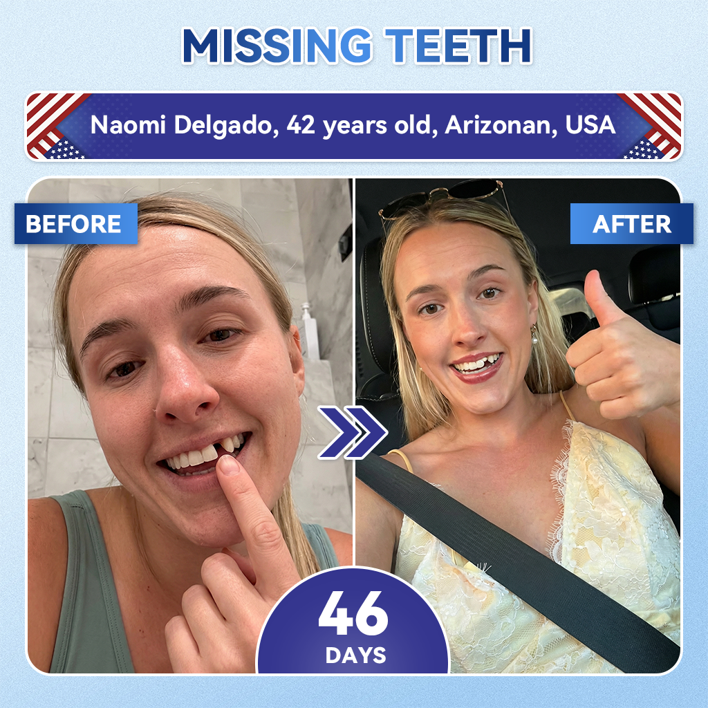 DarkFairy® 🦷 Tideglusib Fast‑Dissolving Tooth & Gum Repair Oral Strips ✨