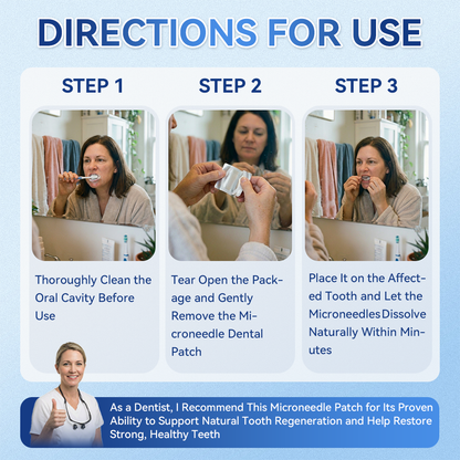 DarkFairy® 🦷 Tideglusib Fast‑Dissolving Tooth & Gum Repair Oral Strips ✨