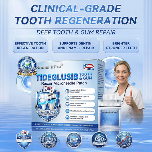 DarkFairy® 🦷 Tideglusib Fast‑Dissolving Tooth & Gum Repair Oral Strips ✨