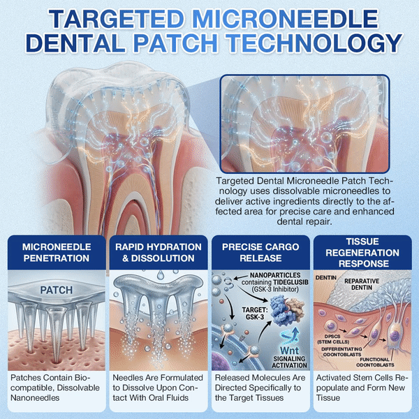 DarkFairy® 🦷 Tideglusib Fast‑Dissolving Tooth & Gum Repair Oral Strips ✨